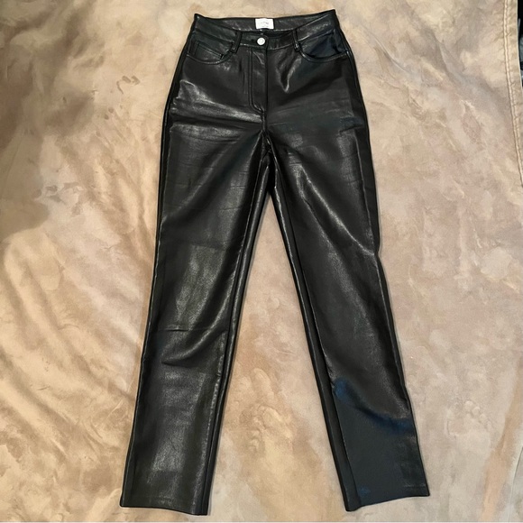 Aritzia Wilfred. The Melina Pant. Black. Size 0 - Picture 2 of 4